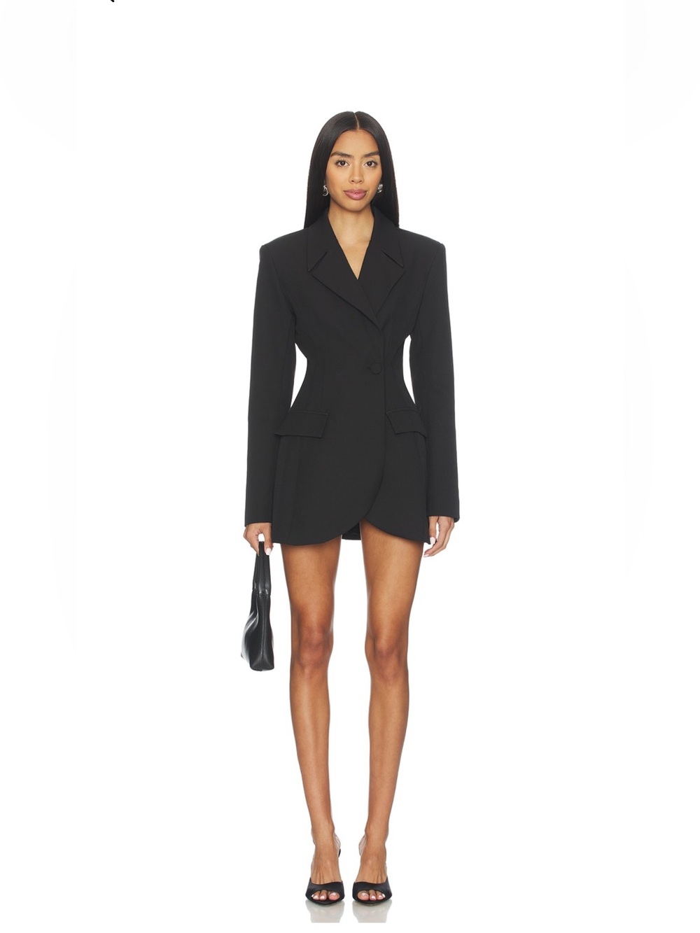 Superdown Tailored Blazer in Black Size Small NWT